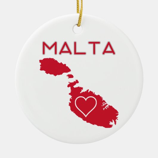 Malta Keramisch Ornament (Voorkant)