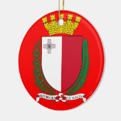 MALTA* kerstversiering Keramisch Ornament (Links)