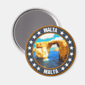 Malta Magneet (Voorkant / Achterkant)