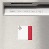 Malta Nationale Wereldvlag Magneet (Insitu (Vaatwasser))