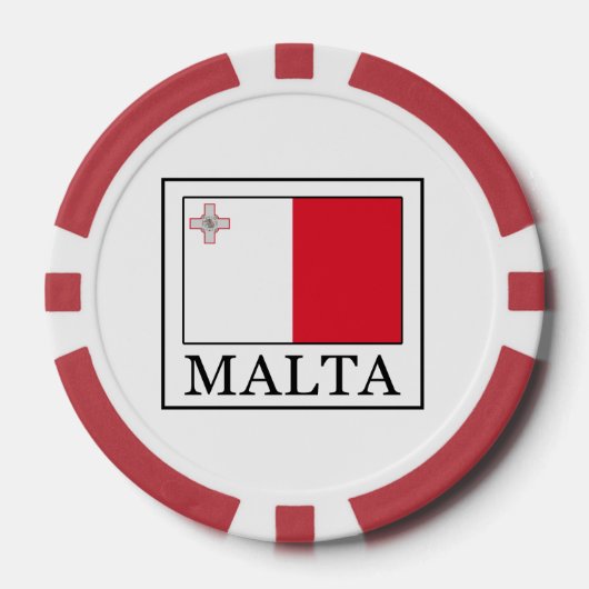 Malta Poker Chips (Voorkant)