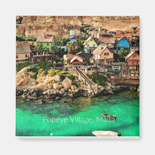 Malta, Popeye Village Magneet (Voorkant)