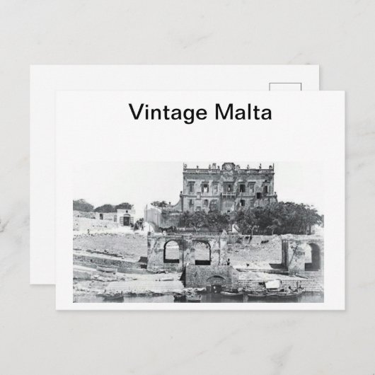 MALTA POST CARDS BRIEFKAART (Voorkant / Achterkant)