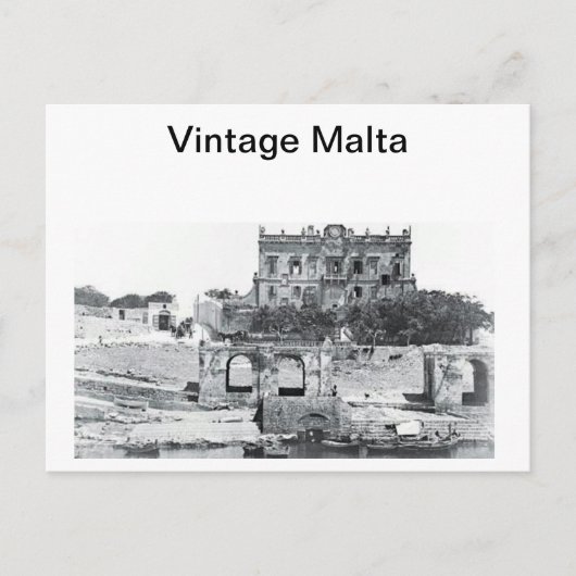 MALTA POST CARDS BRIEFKAART (Voorkant)