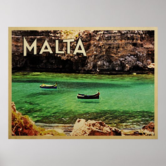 Malta  poster (Voorkant)