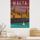Malta Poster (Keuken)