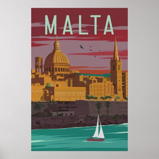 Malta Poster (Voorkant)