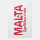 MALTA serviette à main personnalisée (Vertical)