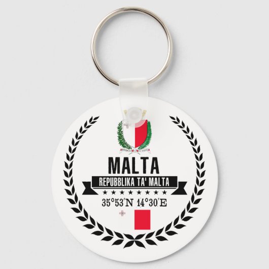 Malta Sleutelhanger (Voorkant)