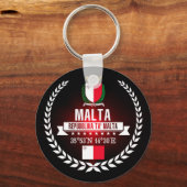 Malta Sleutelhanger (Voorkant)