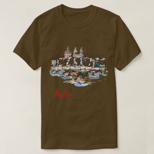 malta t-shirt (Design voorkant)