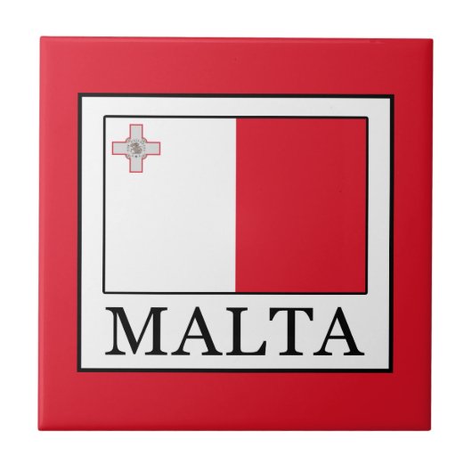 Malta Tegeltje (Voorkant)