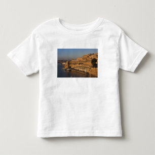 Malta, Valletta, havenzicht vanuit Lower Barrakka Kinder Shirts