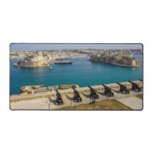 Malta Valletta Saluting Battery Grand Harbour