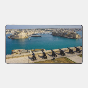 Malta Valletta Saluting Battery Grand Harbour Bureaumat
