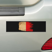 Malta vlag bumpersticker (Op auto)