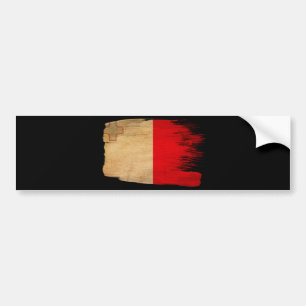 Malta vlag bumpersticker