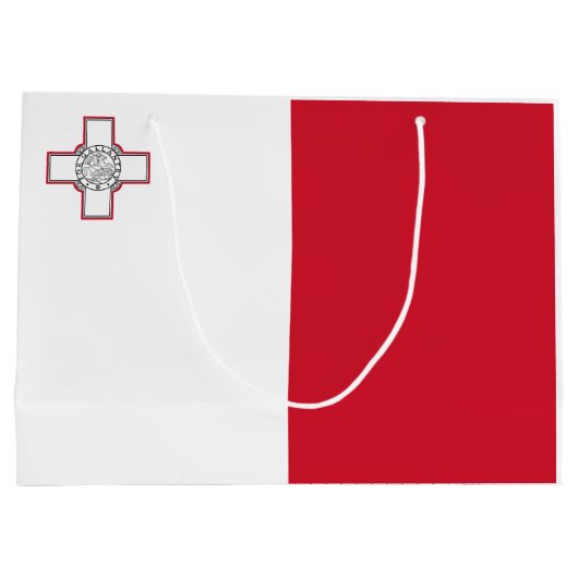 Malta-vlag Groot Cadeauzakje (Achterkant)