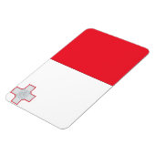 Malta-vlag Magneet (Linkerzijde)