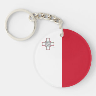 Malta-vlag Sleutelhanger