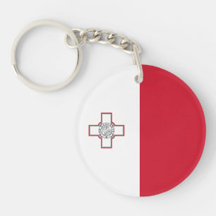 Malta-vlag Sleutelhanger