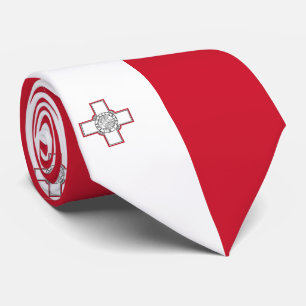 Malta Vlag Stropdas