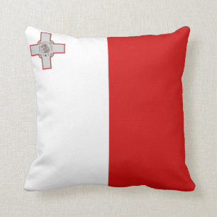 Malta - vlag x - vlaggenpiloot kussen