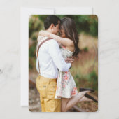 Malta Wedding Destination Photo Invitation Kaart (Achterkant)