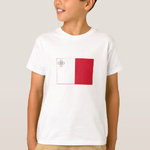 Maltaanse vlag t-shirt