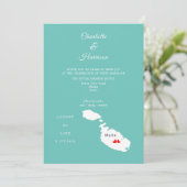 Malte Destination Mariage Invitation (Debout devant)