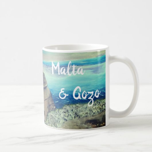 Malte et Gozo Souvenir Mug (Droite)