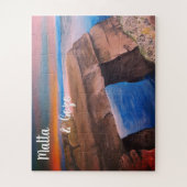 Malte et Gozo souvenir Puzzle (Vertical)