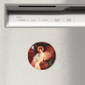 Maltees 11 - Zittende Engel Magneet (Insitu (Vaatwasser))