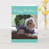 Maltees 2-kaart kaart (Gele Bloem)