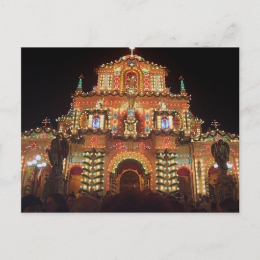 Maltees feast briefkaart (Voorkant)