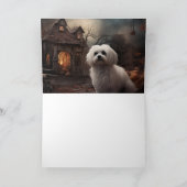 Maltees Halloween eng Kaart (Binnen)