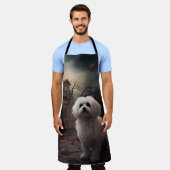 Maltees Halloween eng Schort (Gedragen)