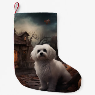 Maltees Halloween Verschrikkelijk Kleine Kerstsok