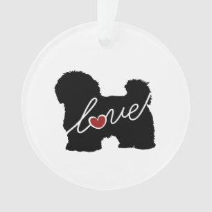 Maltees / Havanese liefde Ornament