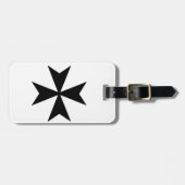 Maltees Kruis Bagagelabel (Voorkant horizontaal)