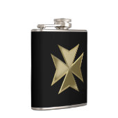 Maltees kruis heupfles (Rechts)