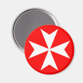 Maltees Kruis Magneet (Voorkant / Achterkant)