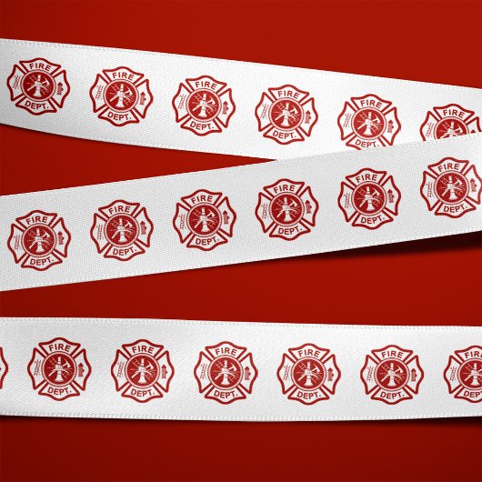 Maltees kruis symbolenpatroon lint