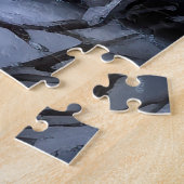 Maltees Laat het sneeuwen Kerstmis Legpuzzel (Zijkant)