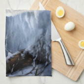 Maltees Laat het sneeuwen Kerstmis Theedoek (Quarter Fold)