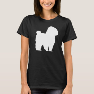 Maltees Maltipoo Dog mam Papa Pet Cute Puppy T-shirt