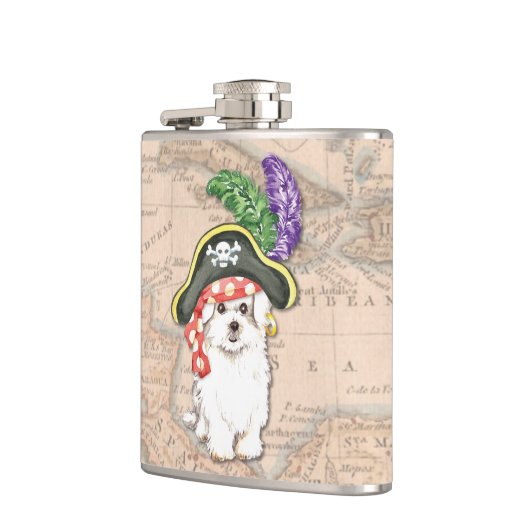 Maltees Pirate Heupfles (Links)