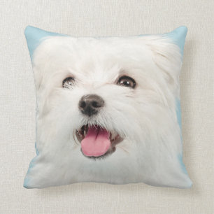 Maltees Puppy Pillow Kussen