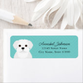 Maltees retouradreslabel etiket (Insitu)