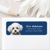 Maltees retouradreslabel etiket (Insitu)